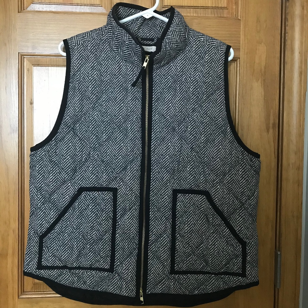 J Crew Pattern Vest